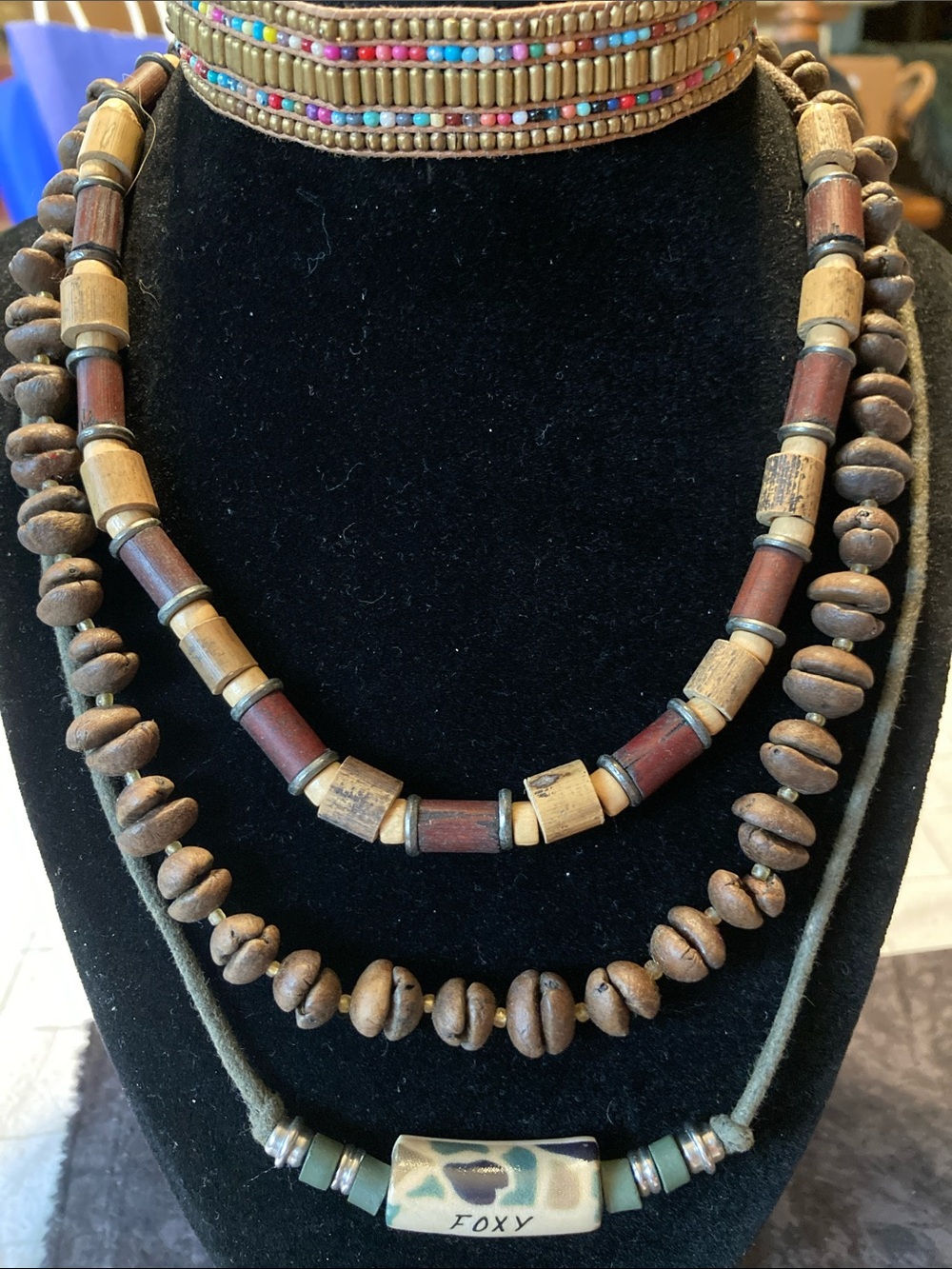 4 Pc Bohemian Necklace & Bracelet Bundle
